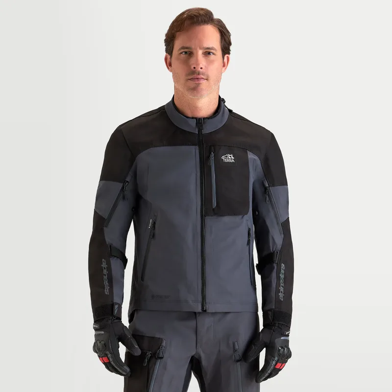 Chaqueta Alpinestars Arenis GORE-TEX en gris y negro