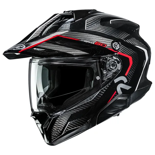 Casco HJC RPHA 60 Carbon Oure de carbono, estilo dual-sport