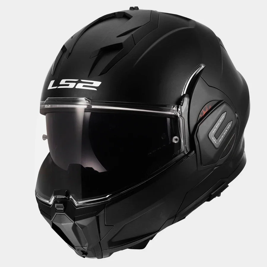 Casco modular negro LS2 FF912 Valiant Gear